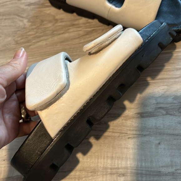 IL PASSO white leather slides - Picture 3 of 5